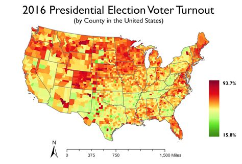 2016 presidential election voter turnout